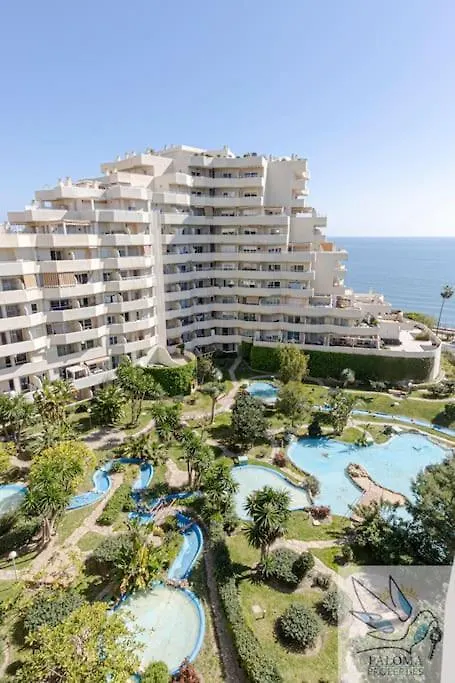 Benal Beach Apartment With Sunny Terrace And Water Park Benalmadena