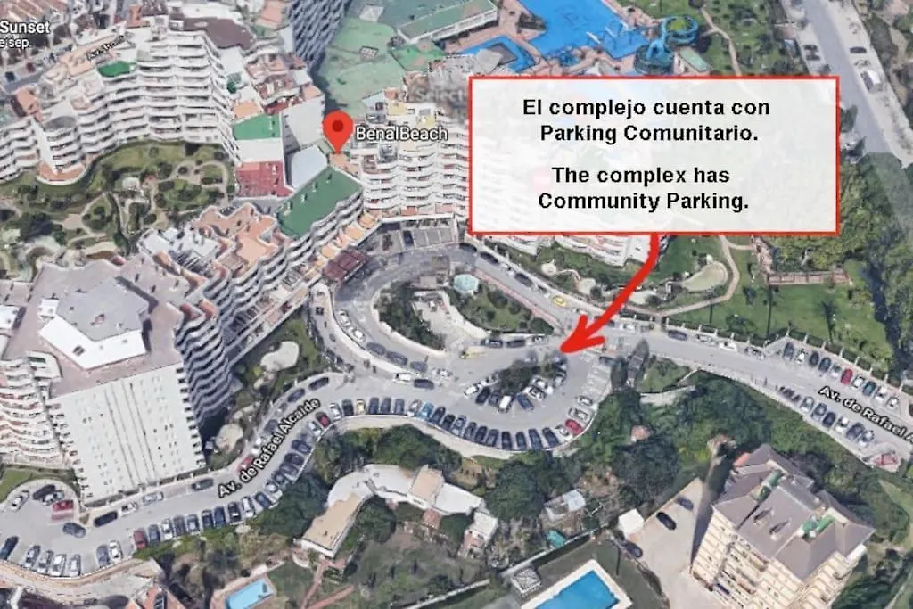 Benal Beach Apartment With Sunny Terrace And Water Park Benalmadena