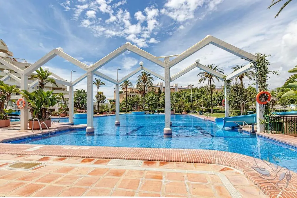 Benal Beach Apartment With Sunny Terrace And Water Park Benalmadena