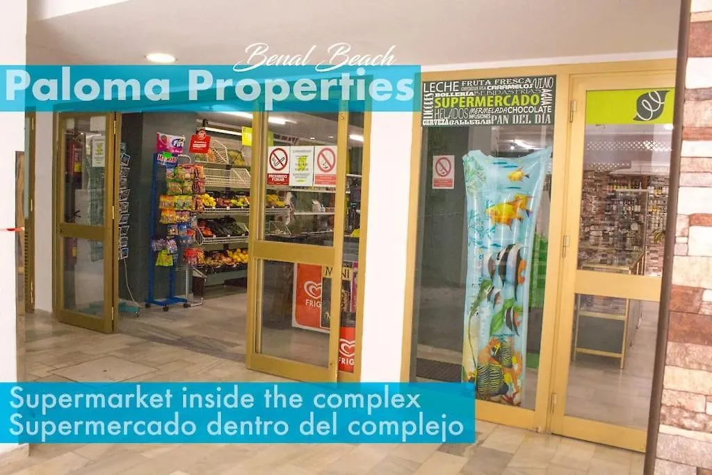 Benal Beach Apartment With Sunny Terrace And Water Park Benalmadena